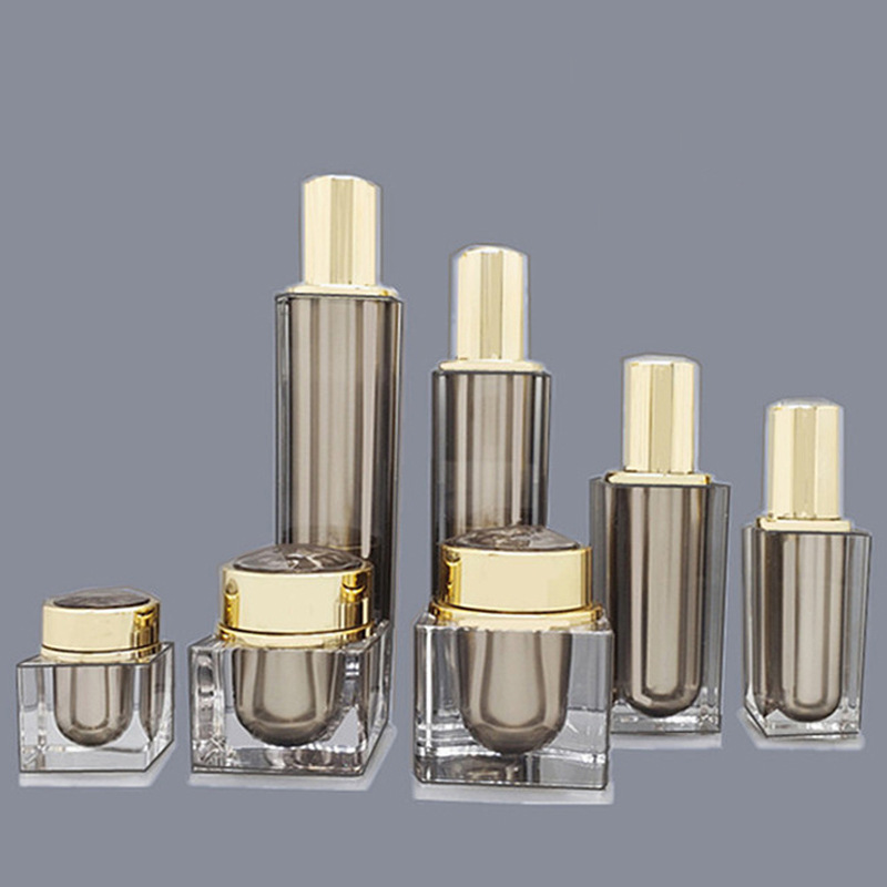 High-grade Acrylic Gold Cream  - Luxury Skincare Packaging ulasan dan harga