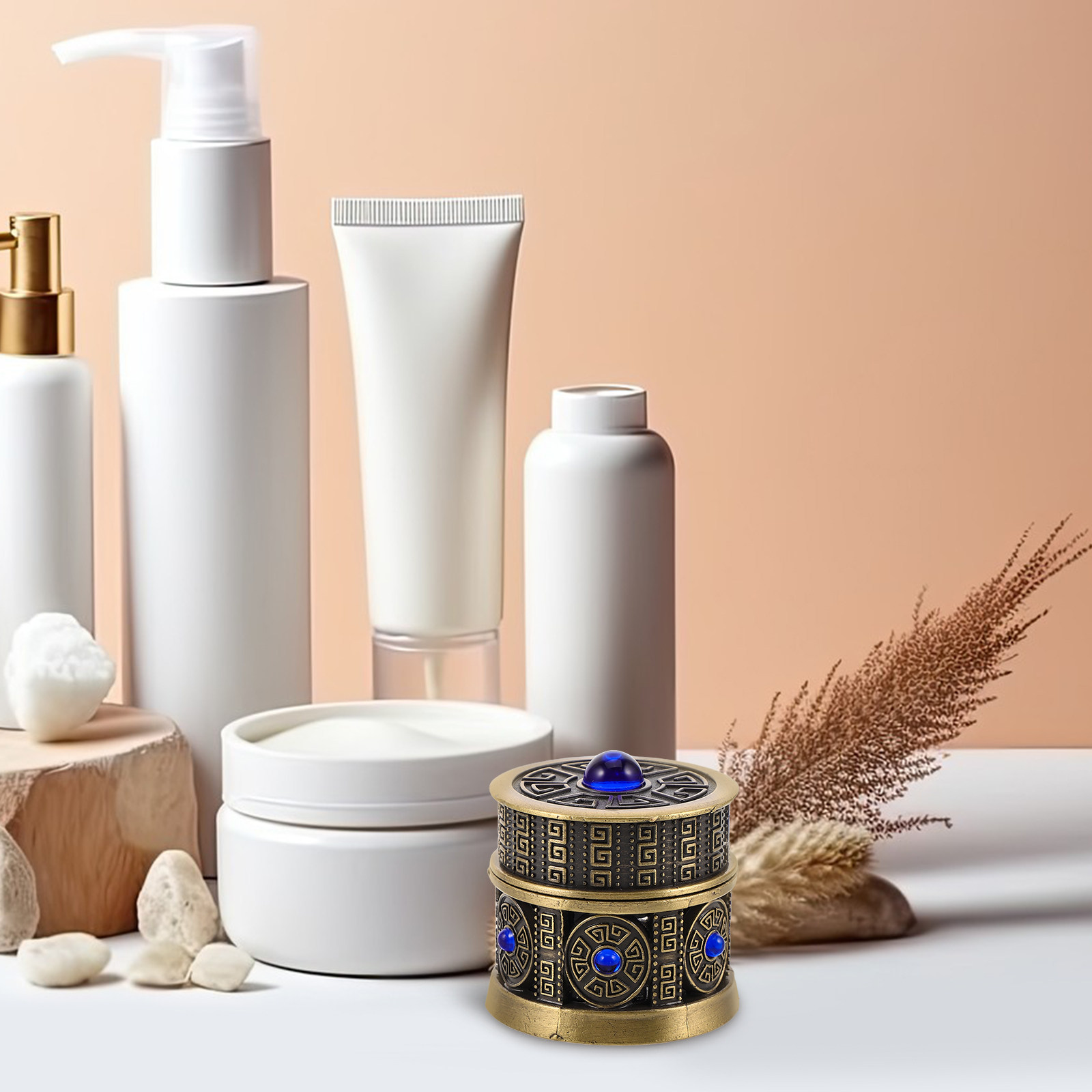 Sturdy Refillable Cream Jar Me - Luxury Skincare Jars ulasan dan harga