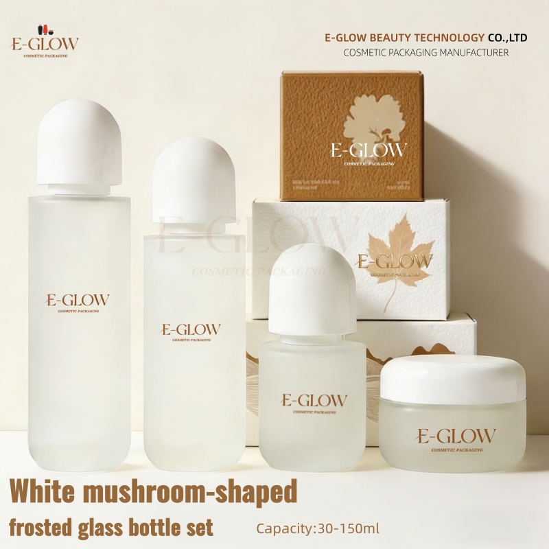 【Logo Custom】1Pcs Frosted Glas - Luxury Skincare Packaging ulasan dan harga