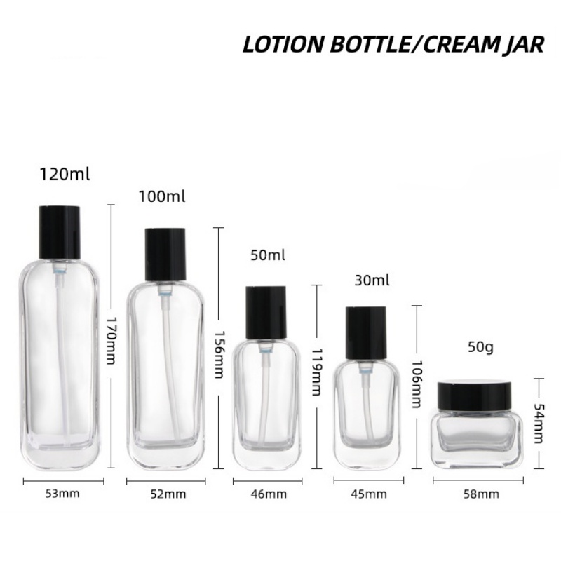 【Logo Custom】1Pcs Luxury Clear - Luxury Skincare Packaging ulasan dan harga