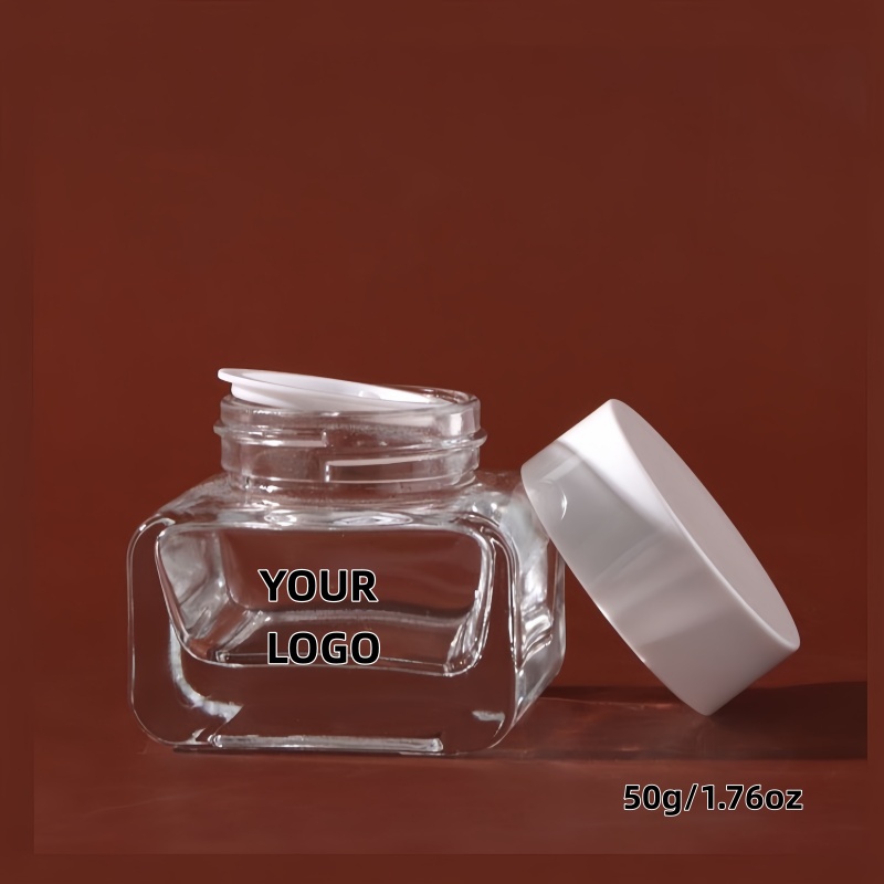 【Logo Custom】1Pcs Luxury Clear - Luxury Skincare Packaging ulasan dan harga