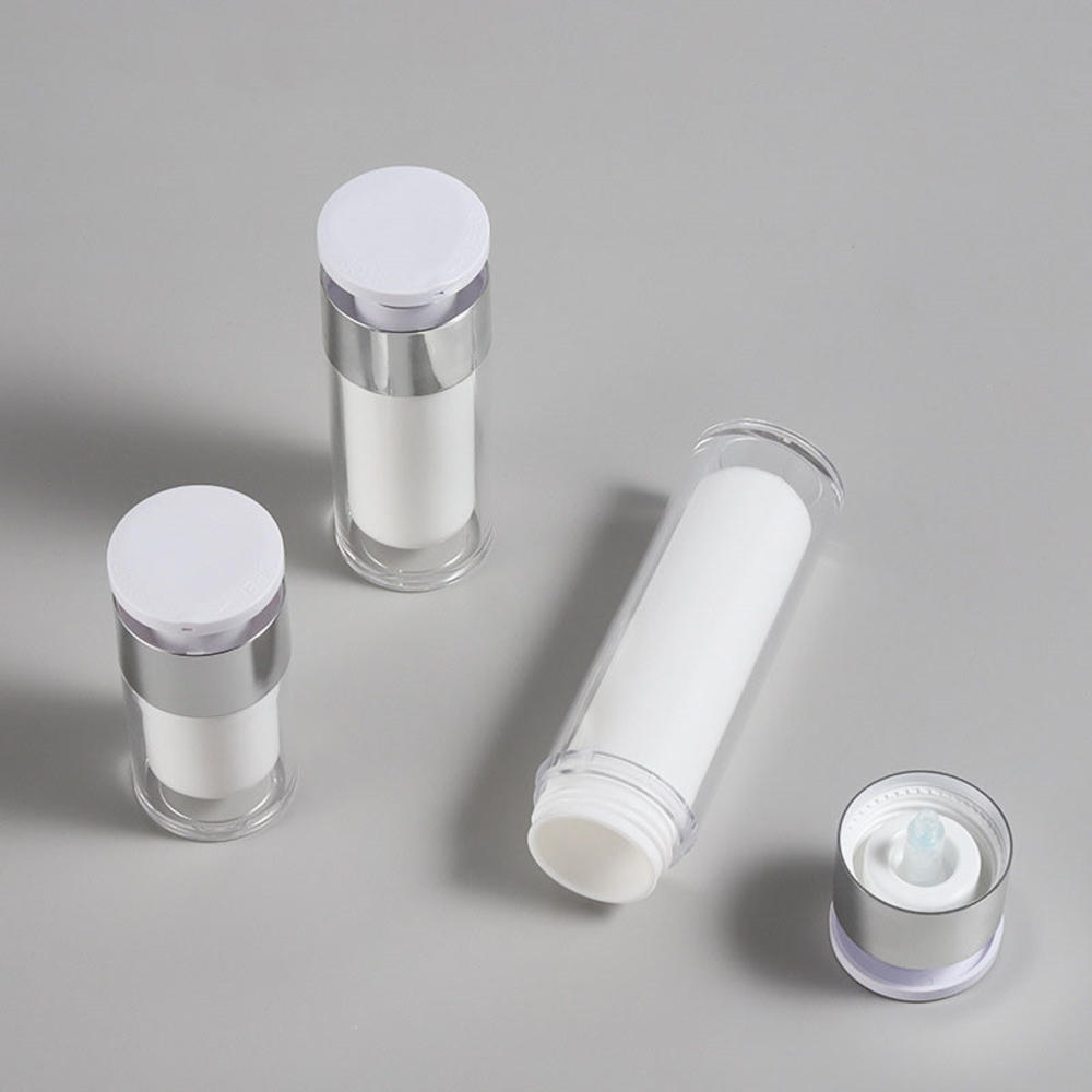 15/30/50ml Pearl White Acrylic - Luxury Skincare Packaging ulasan dan harga