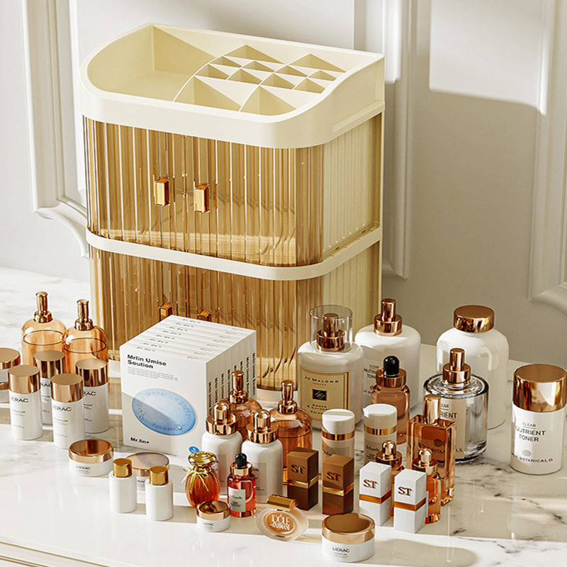 Cosmetics Storage Box Desktop  - Luxury Skincare Wholesale ulasan dan harga