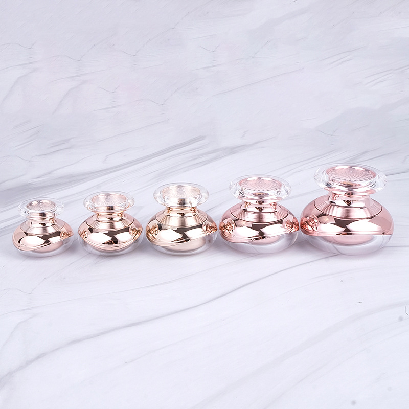 Empty Acrylic Face Cream Jar C - Luxury Skincare Packaging ulasan dan harga