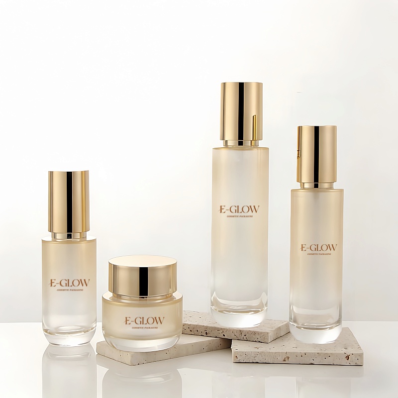 【Logo Custom】1Pcs Gradual Gold - Luxury Skincare Packaging ulasan dan harga