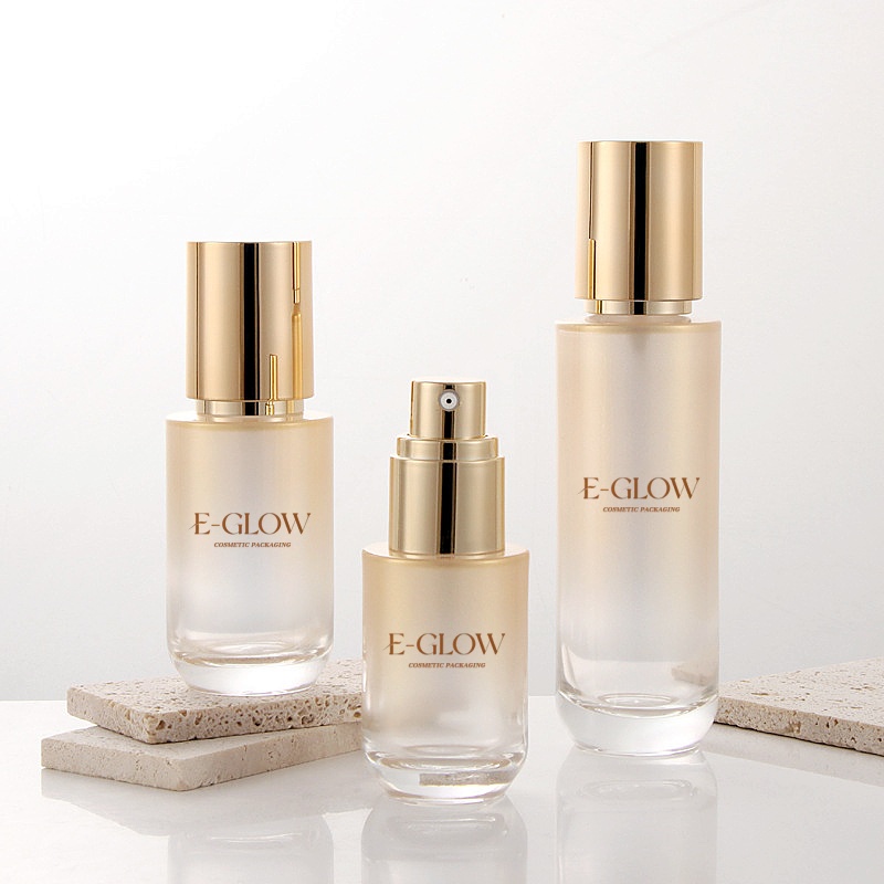 【Logo Custom】1Pcs Gradual Gold - Luxury Skincare Packaging ulasan dan harga