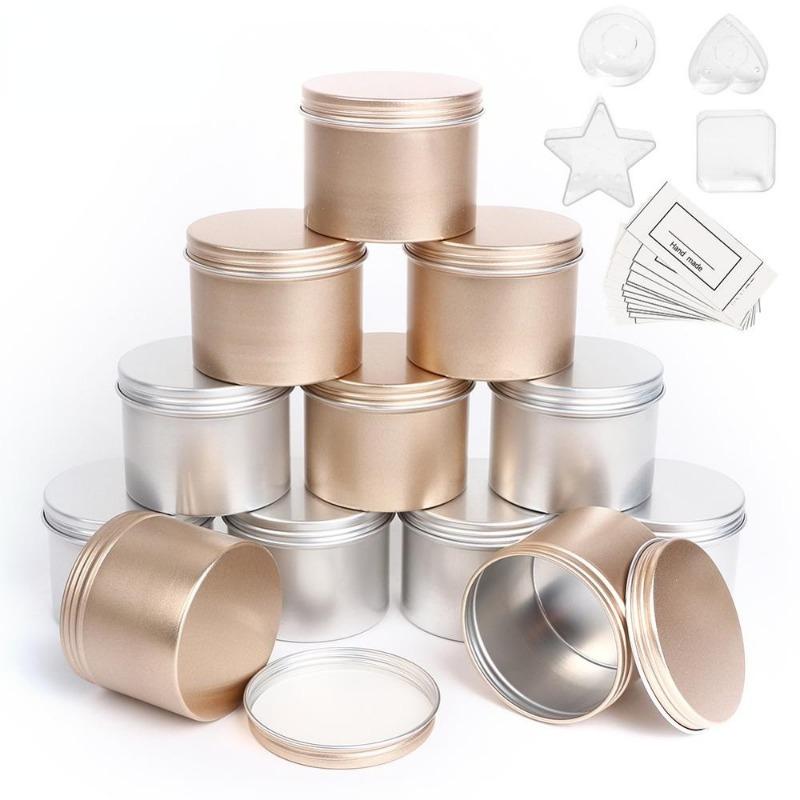 5Pcs Luxury Candle Jars with L - Luxury Skincare Jars ulasan dan harga