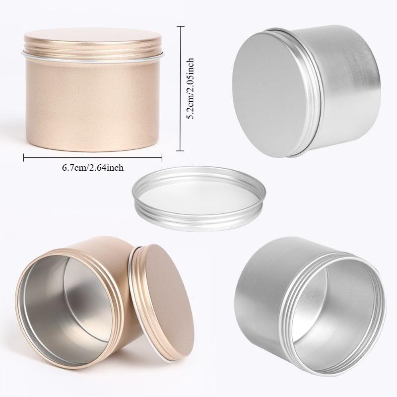 5Pcs Luxury Candle Jars with L - Luxury Skincare Jars ulasan dan harga