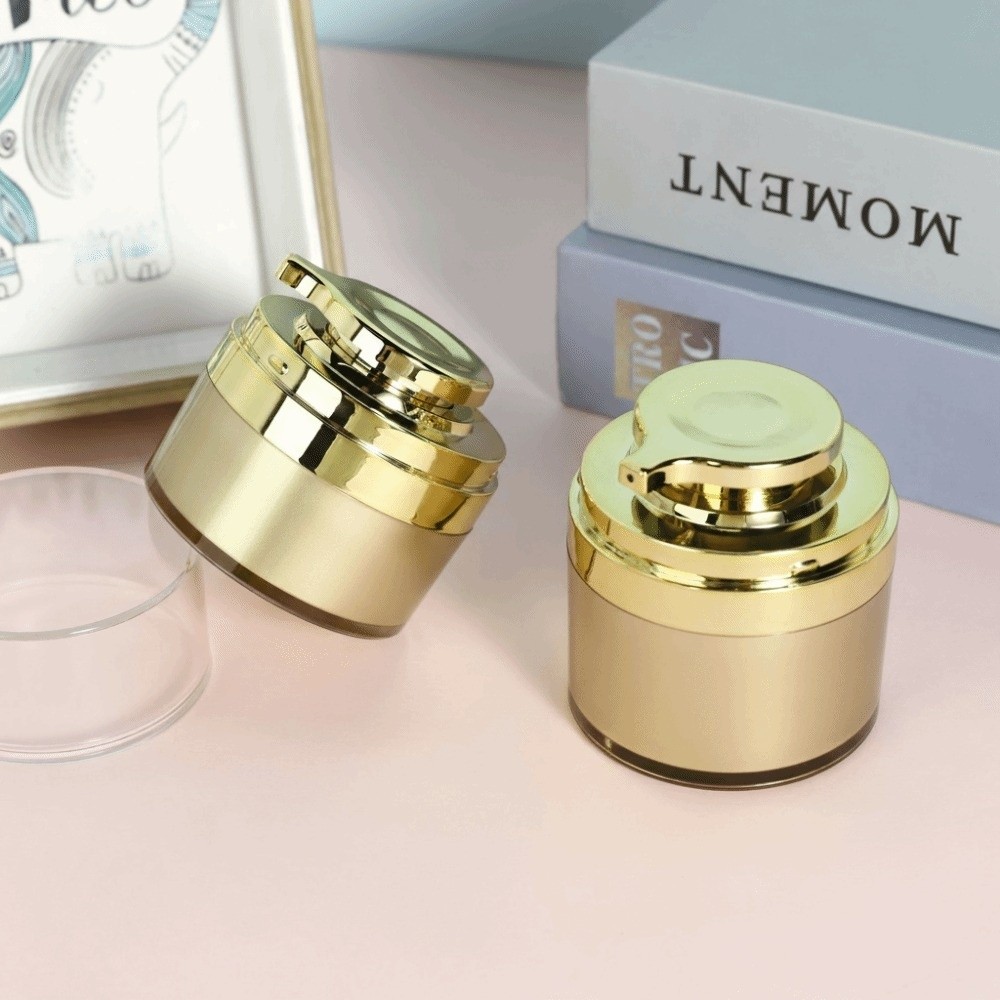 Portable 30g Vacuum Bottle 50g - Luxury Skincare Packaging ulasan dan harga