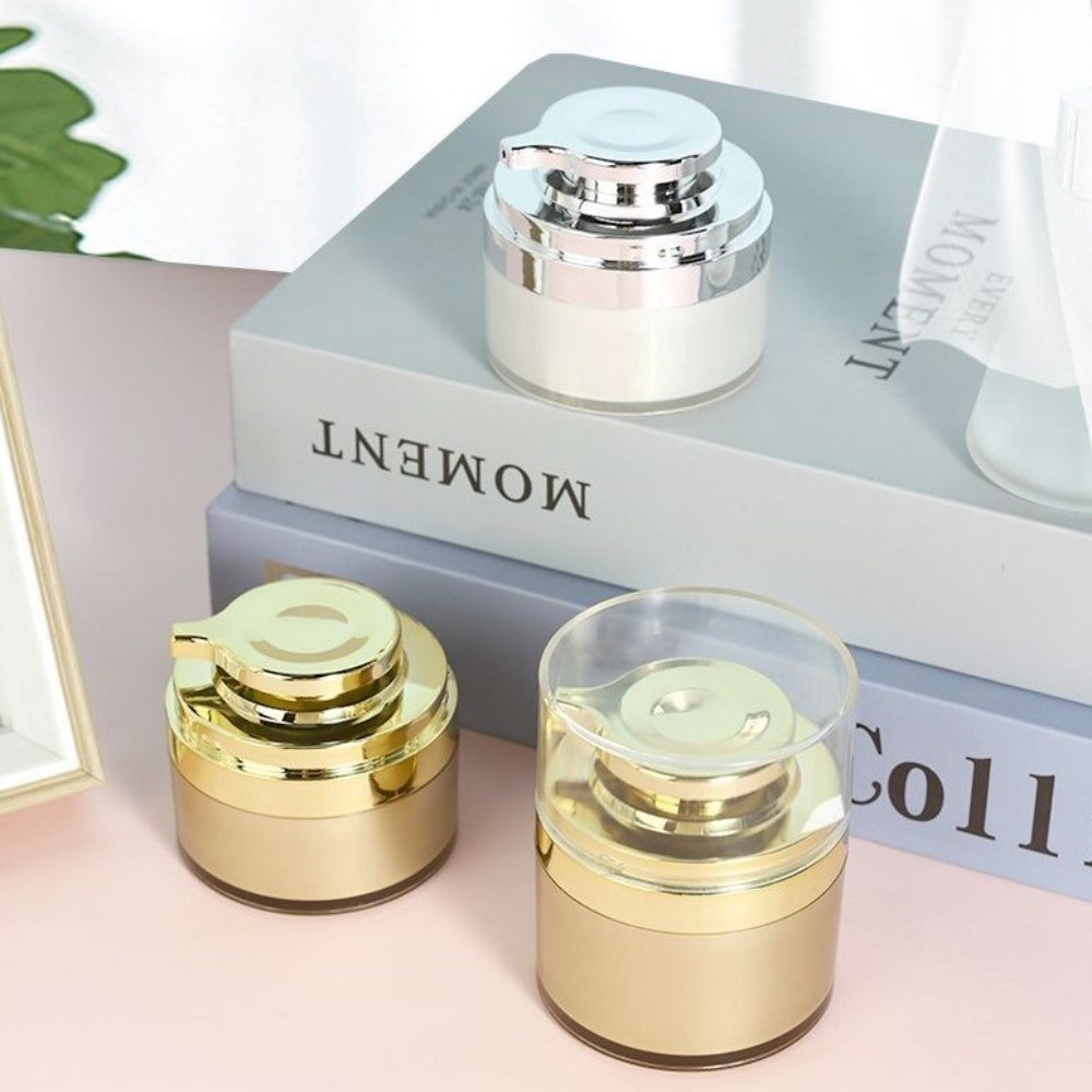 Portable 30g Vacuum Bottle 50g - Luxury Skincare Packaging ulasan dan harga