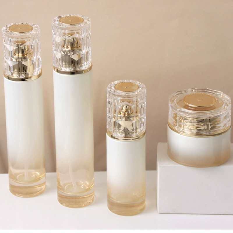 6pcs/pack 30g 50g Glass Cream  - Luxury Skincare Packaging ulasan dan harga