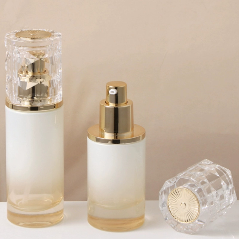 6pcs/pack 30g 50g Glass Cream  - Luxury Skincare Packaging ulasan dan harga