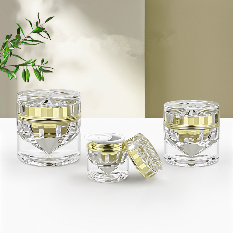15g 30g 50g 100ml Acrylic Cosm - Luxury Skincare Packaging ulasan dan harga