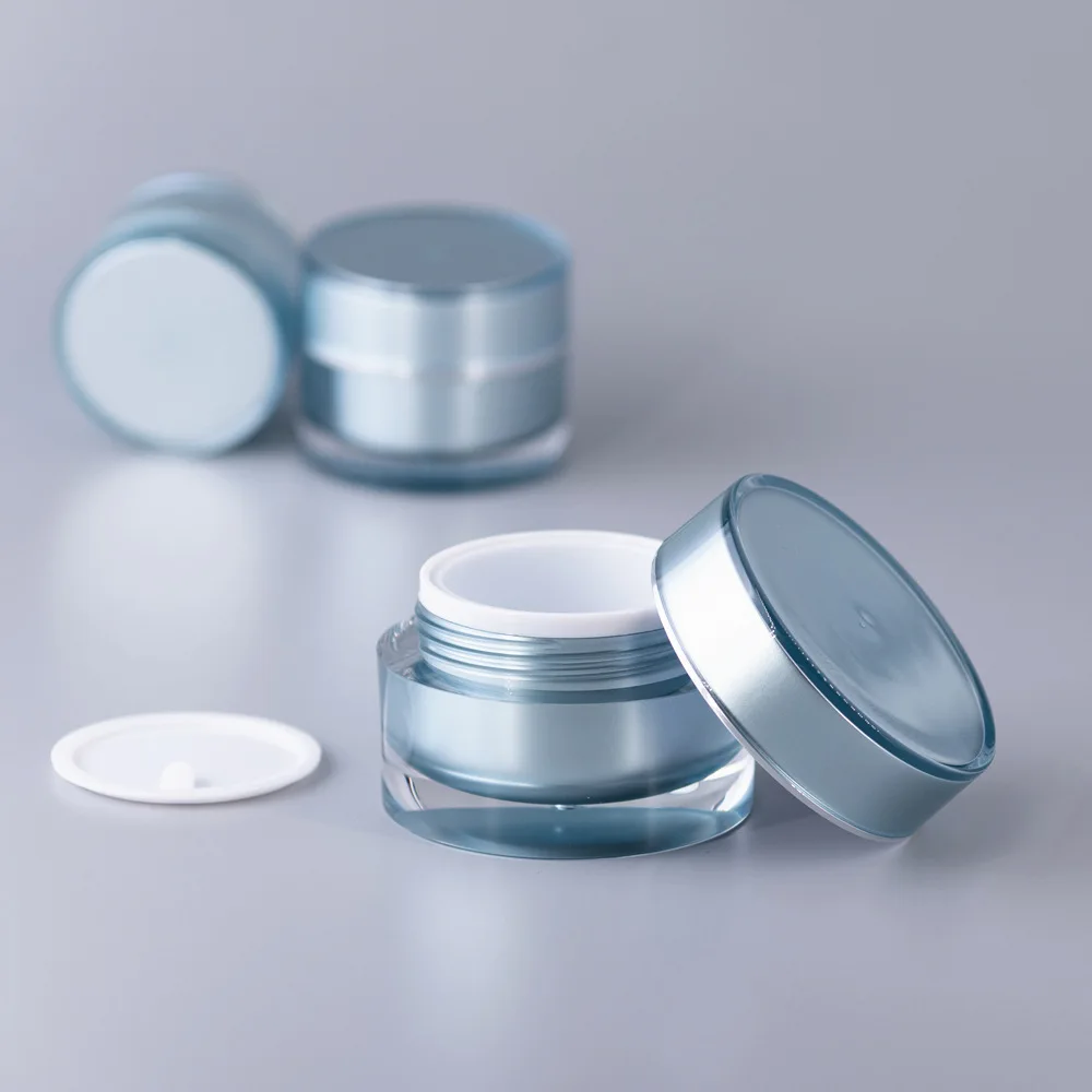 1PCS straight round bottle 10g - Luxury Skincare Packaging ulasan dan harga