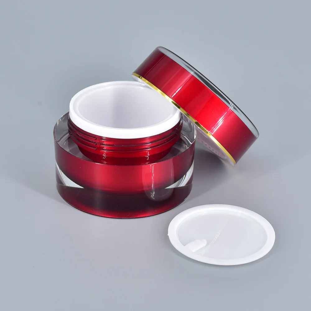 1PCS straight round bottle 10g - Luxury Skincare Packaging ulasan dan harga