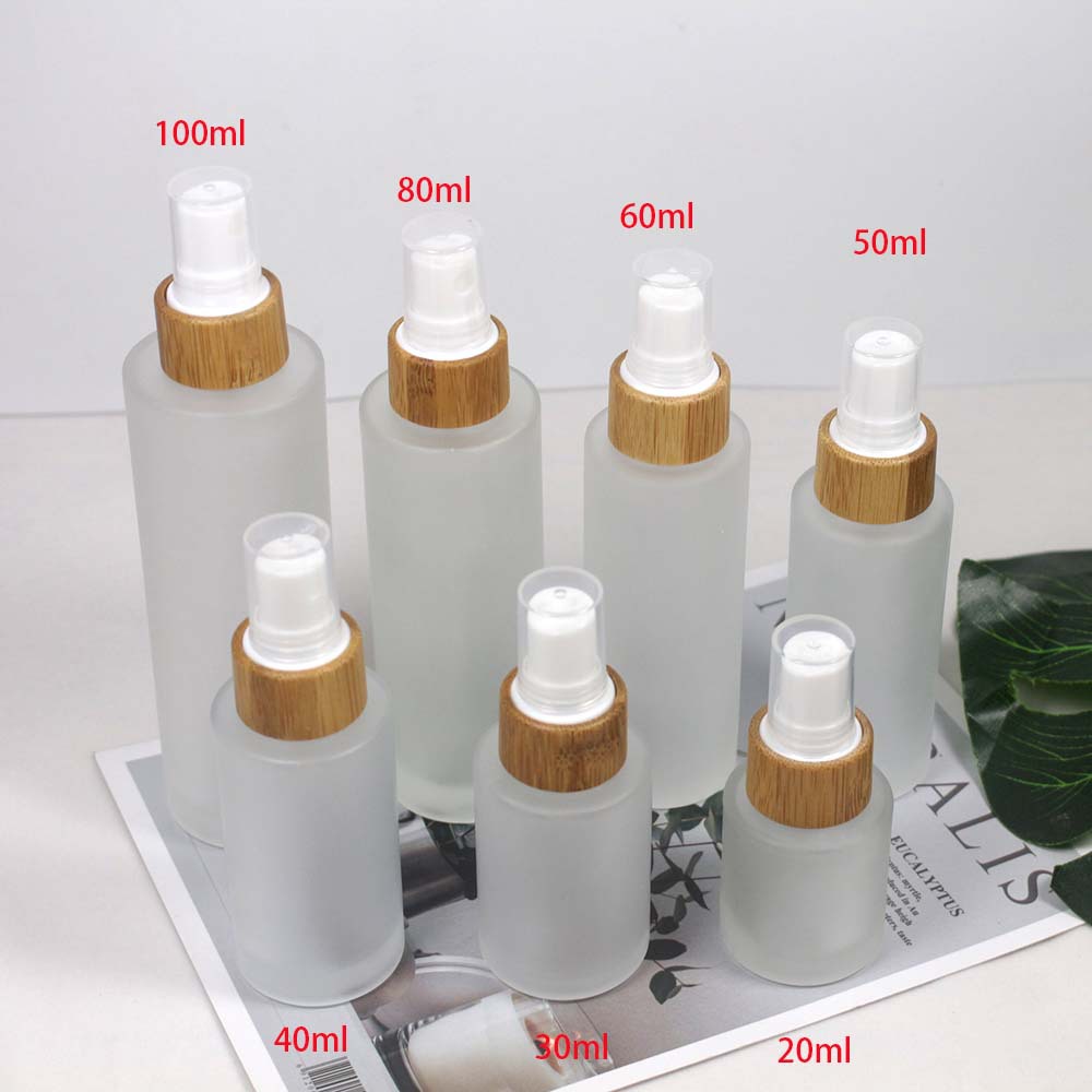 Natural Bamboo Perfume Bottle  - Luxury Skincare Packaging ulasan dan harga