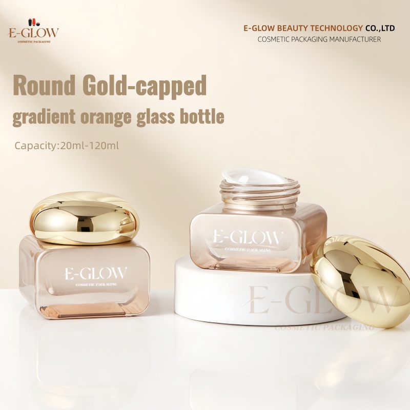 【Logo Custom】1Pcs Gradient Ora - Luxury Skincare Jars ulasan dan harga