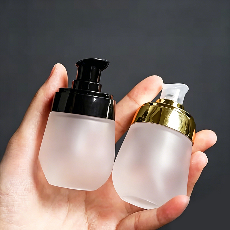 Portable Frosted Glass Dispens - Luxury Skincare Packaging ulasan dan harga