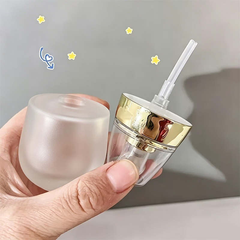 Portable Frosted Glass Dispens - Luxury Skincare Packaging ulasan dan harga